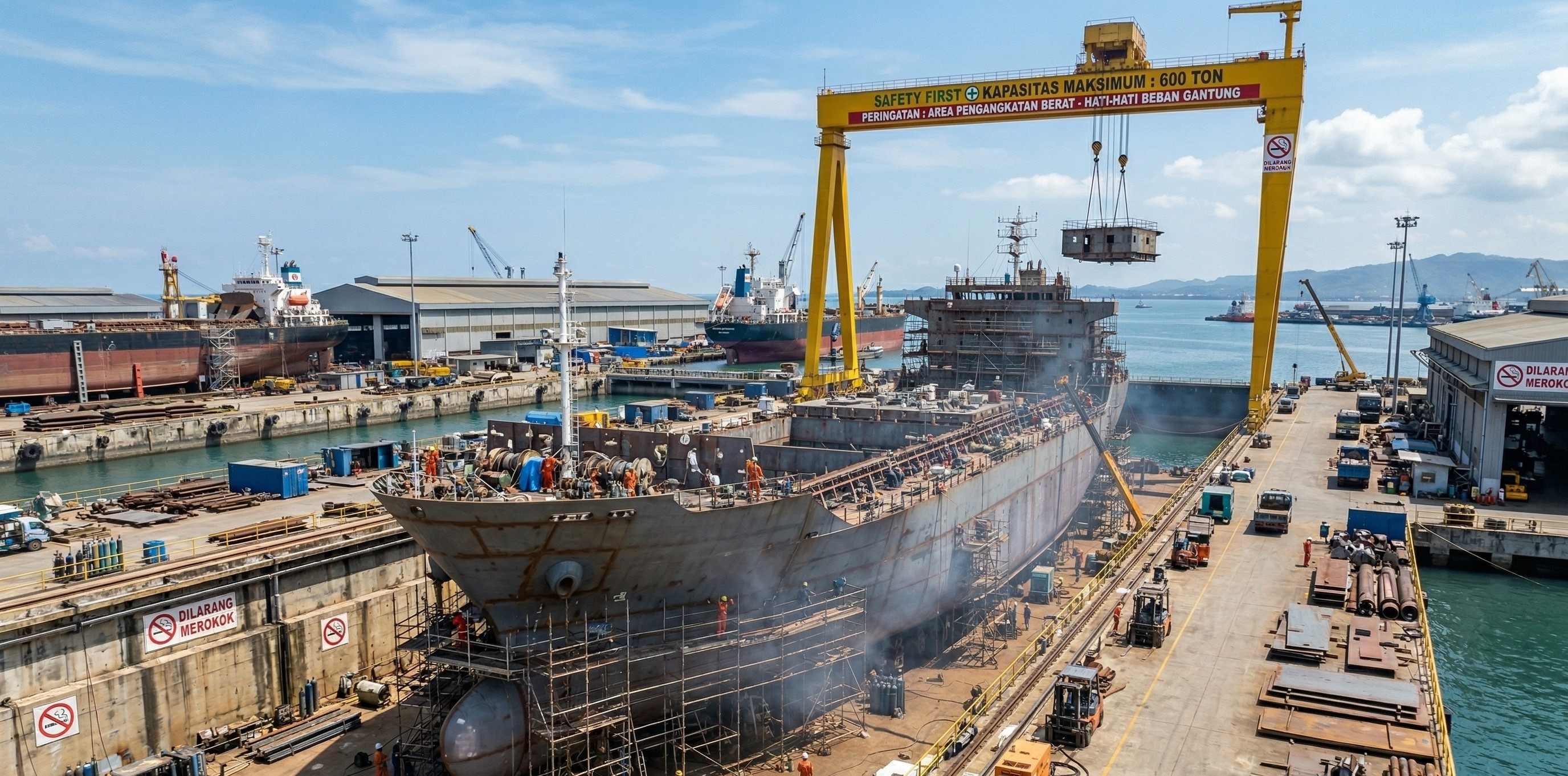 New Building – Konstruksi Kapal Baru